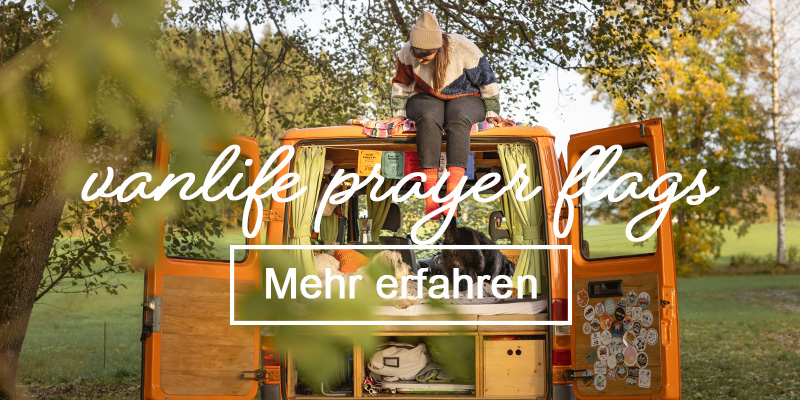 vanlife Gebetsfähnchen